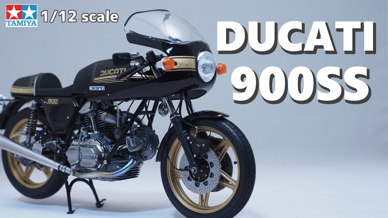 Full building 1/12 TAMIYA DUCATI 900SS - YouTube