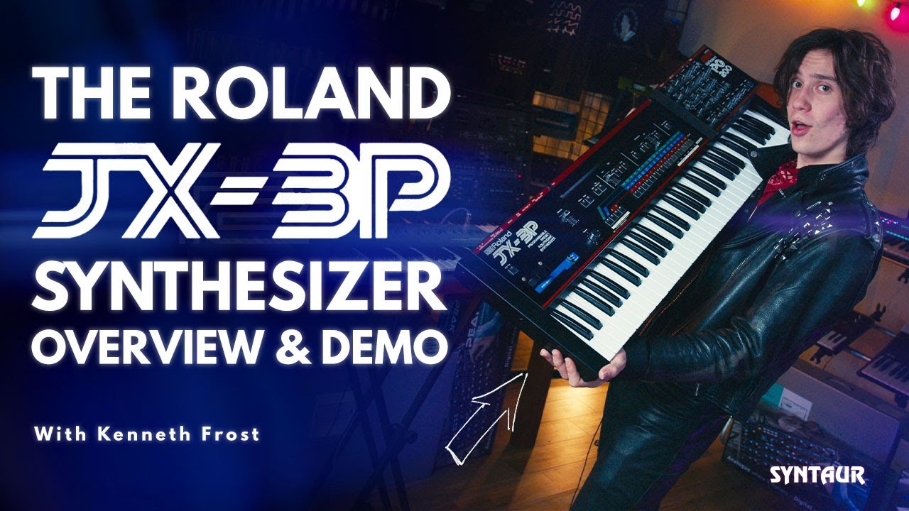 The Roland JX-3P Vintage Synthesizer (Overview & Demo) - YouTube