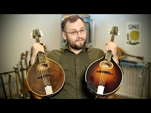 VISION フラットマンドリン A-Model VMA-38S VS VISION フラット