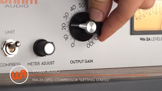 Warm Audio WA-2A Tube Optical Compressor | Sweetwater