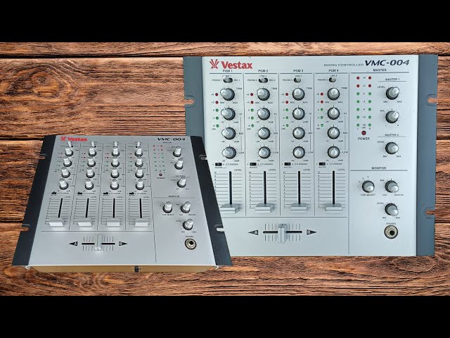 DJミキサー】Vestax VMC-004 FX ジャンク 本体のみ For Parts Vestax
