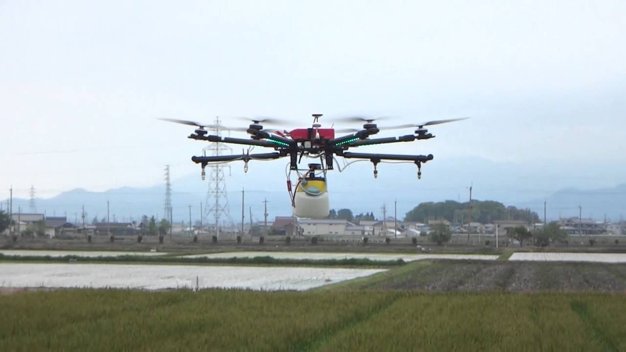 TAROT X6 農薬散布仕様 ドローン 農業用 - YouTube