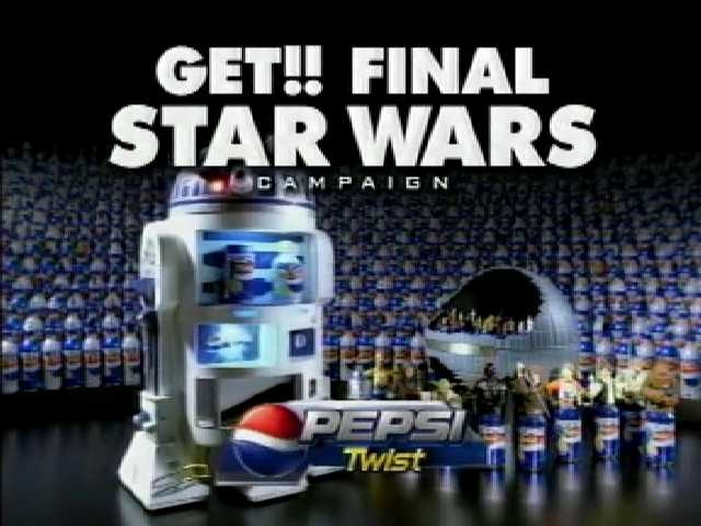 スターウォーズ ペプシ 大陳ボード STAR WARS/スターウォーズ×PEPSI