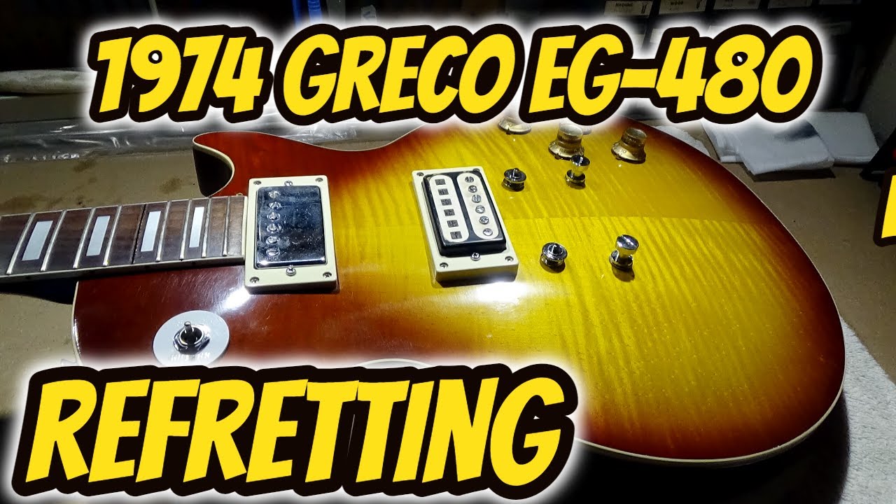 ビンテージ】 Greco EG480R 74年製レスポール フレイムトップ Greco EG