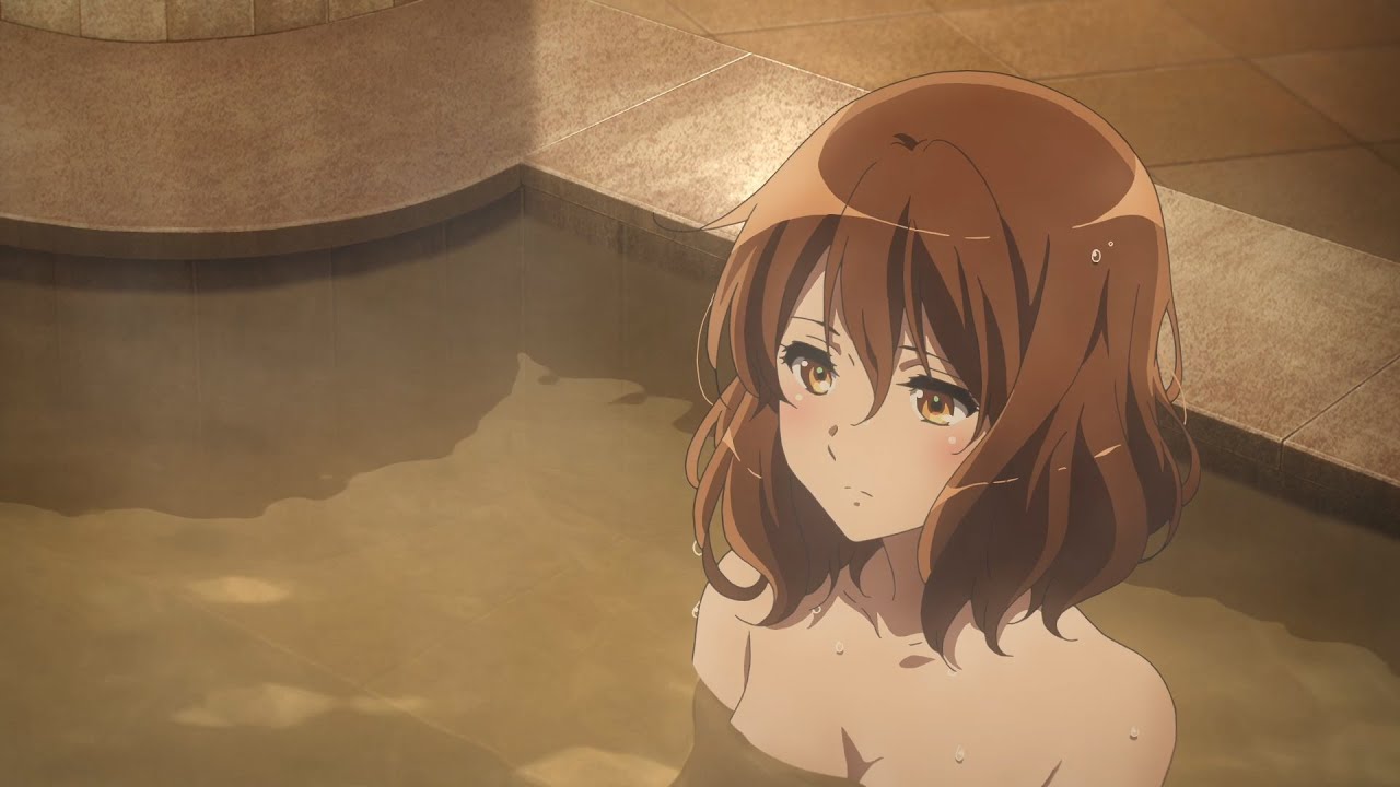 Sound Euphonium 3] Kumiko messes up her hairstyle by using a hair