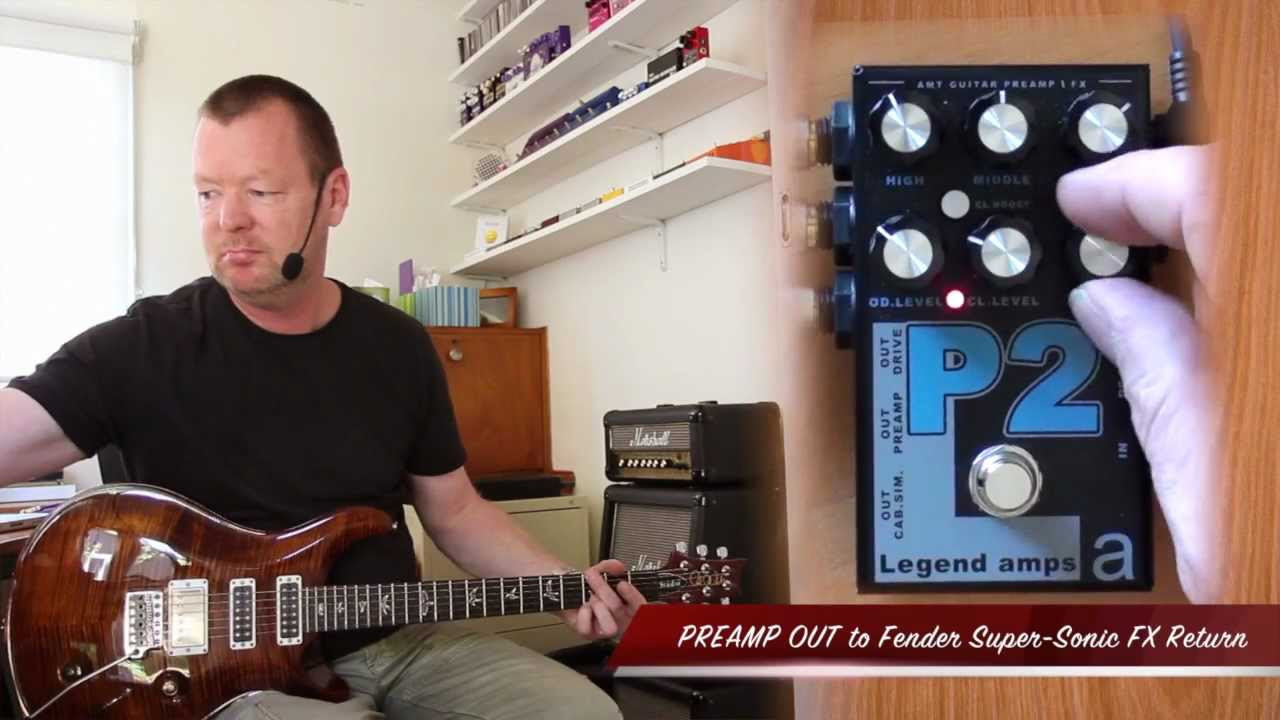 AMT Electronics : D2 Preamp & Effects Pedal - YouTube