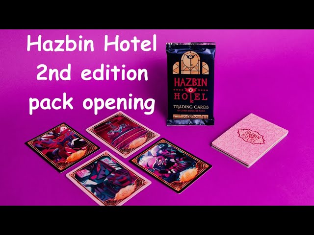 HAZBIN HOTEL 2ND 20パック Hazbin Hotel Card Booster Pack 2nd