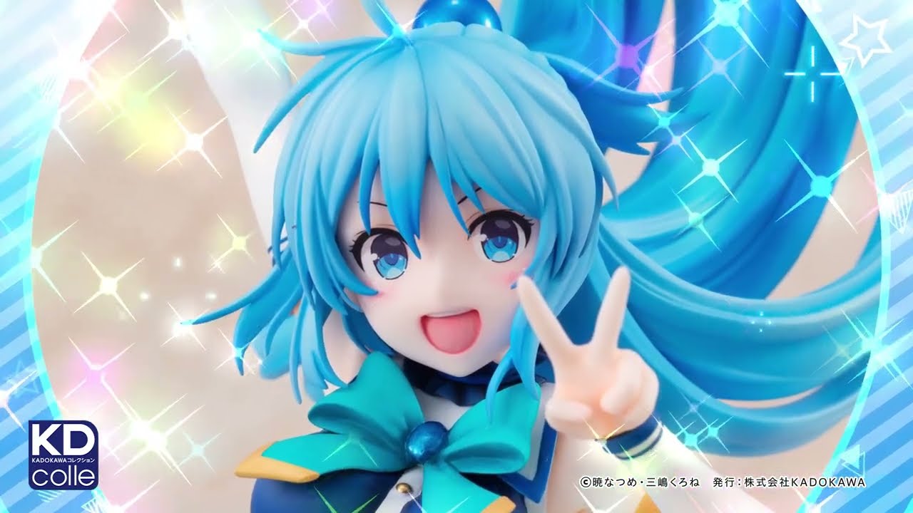 再販】『この素晴らしい世界に祝福を！』 アクア スニーカー30周年記念