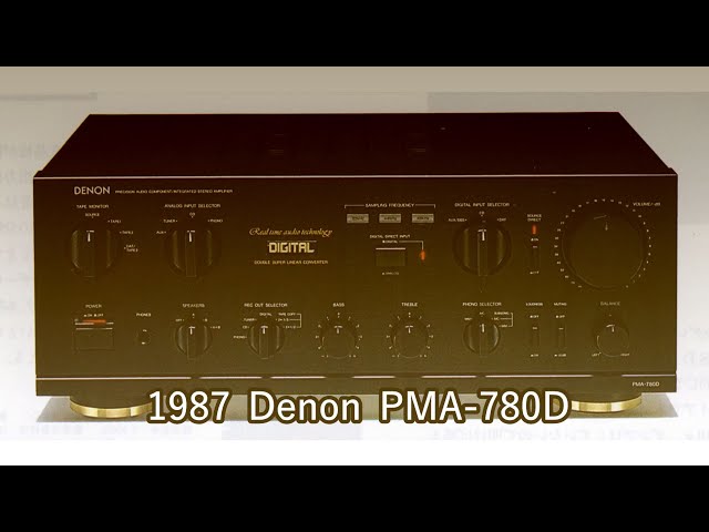 1987年定価¥178.000】DENON PMA-1010Dプリメインアンプ