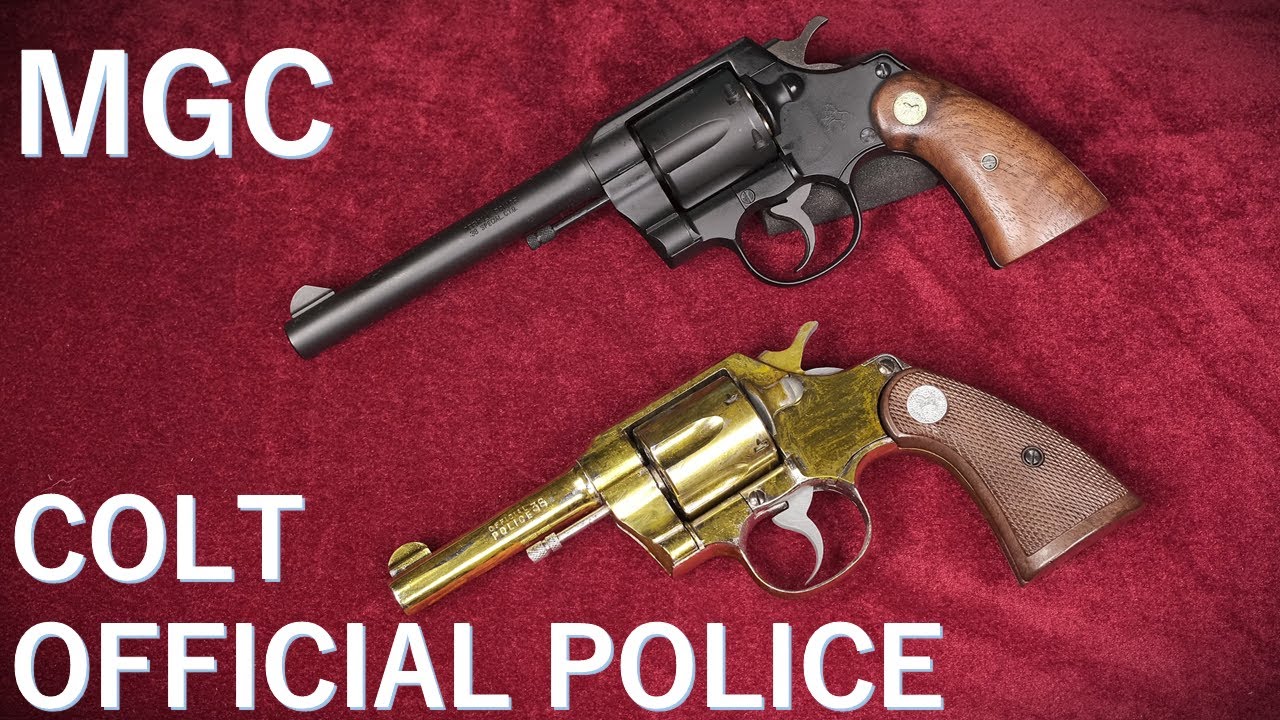 絶版MGC・OFFICIAL POLICE モデルガン：金属製＆HW製：本体