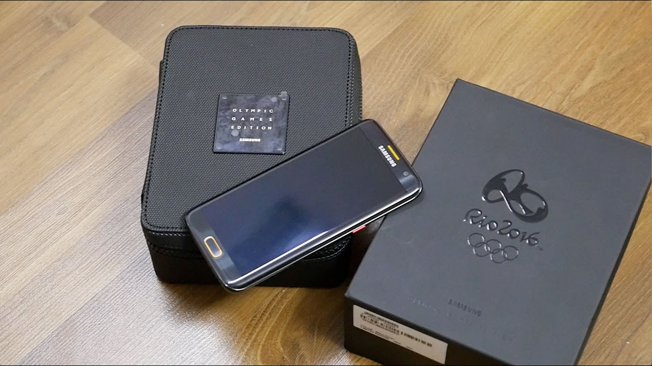 Samsung Galaxy S7 Edge Olympic Games Special Edition - YouTube