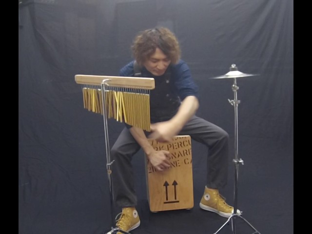 17年7月号】カホンに“ちょい足し！”“Cajon”“add-on！「Ⅰ“KAZU流”基本