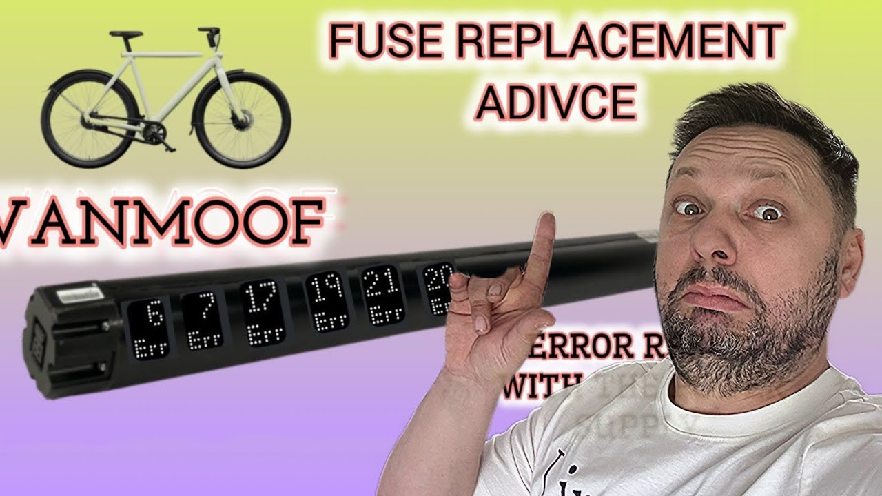 Vanmoof S3 ジャンク エラー6.17.20 🔋VANMOOF S3 / X3 Error 6 Error