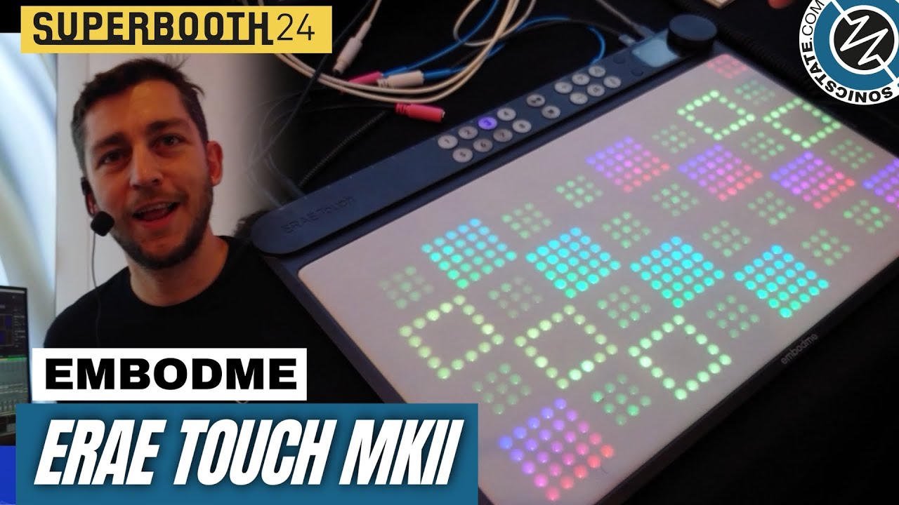 embodme erae2 パッド型MIDIコントローラー MPE対応 Erae Touch』MIDI