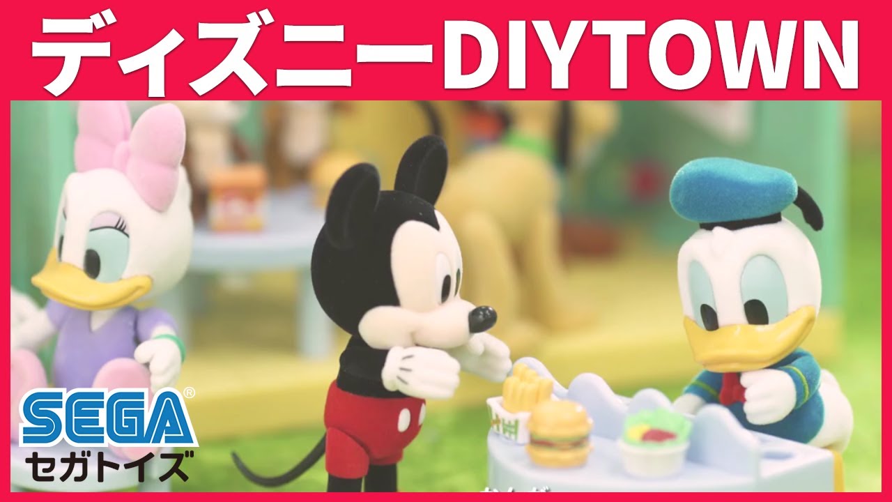 ドナルドのハンバーガーショップがオープン！かわいいドールの仲間たち