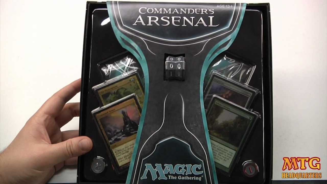 MTG Commander Arsenal Opening & Review - YouTube