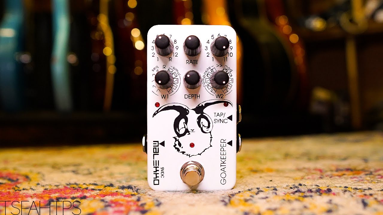 Malekko Goatkeeper - 2-Stage Polyrhythmic Analogue Tremolo - YouTube