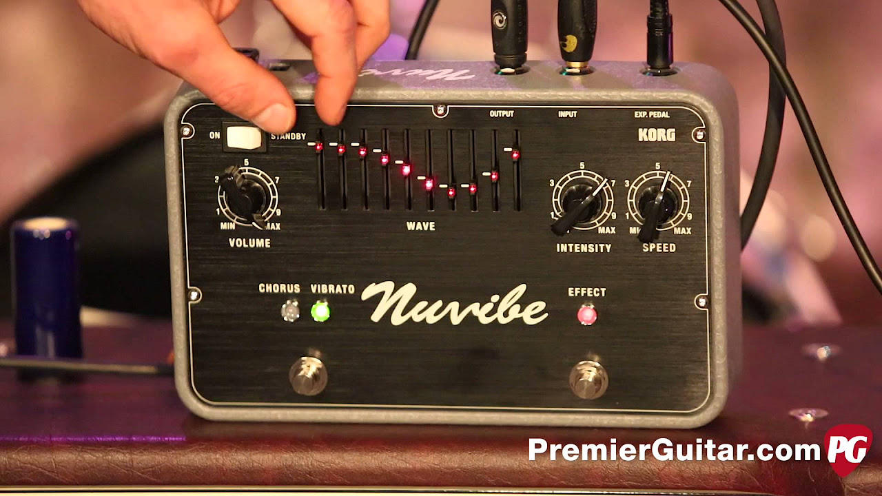 KORG Nuvibe - The rebirth of a legendary effect - YouTube