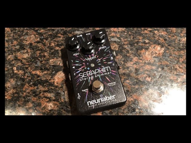 Neunaber Seraphim Stereo Shimmer W/Acoustic Guitar - YouTube