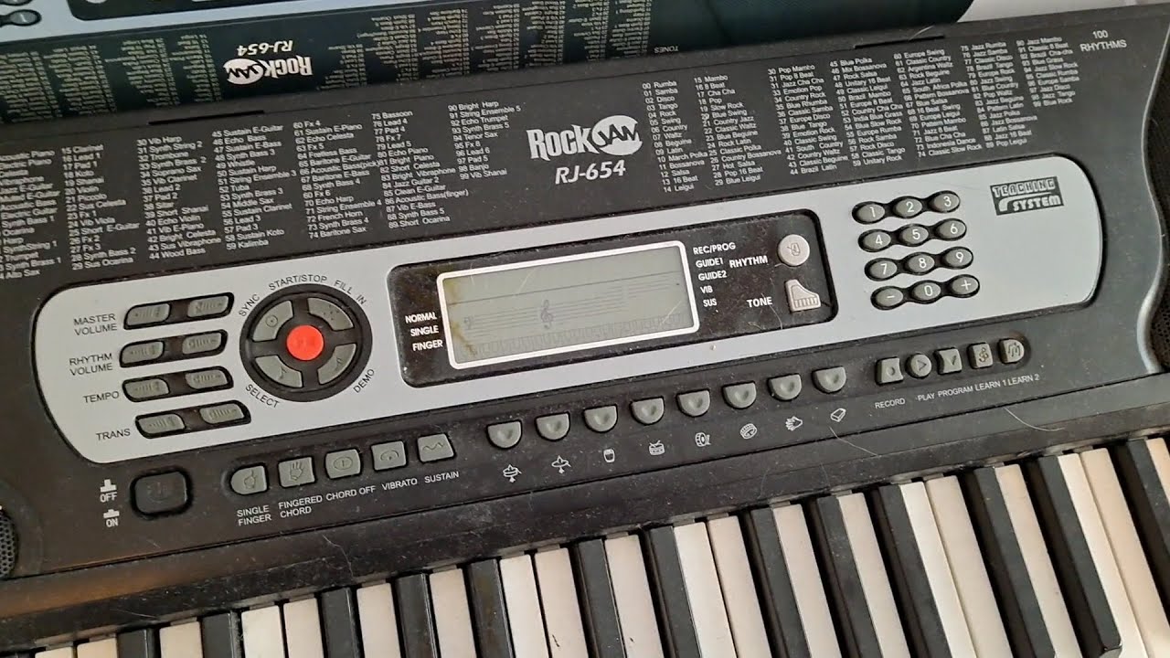 RockJam RJ654 - YouTube