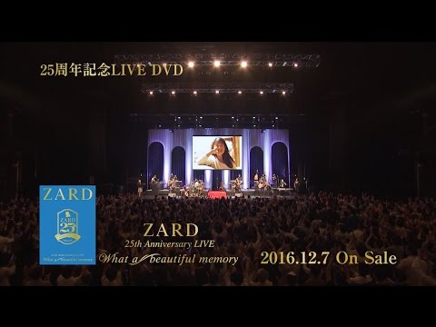 ZARD B2ポスター What a beautiful memory 25th