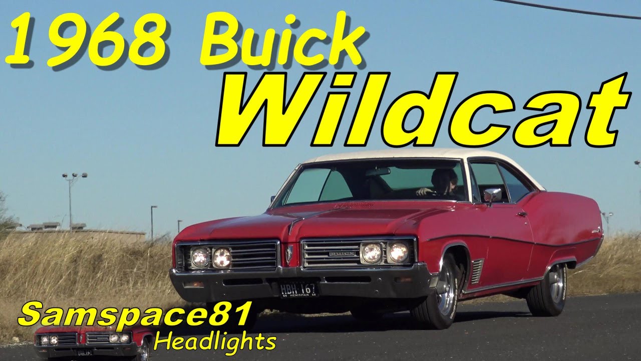 1968 Buick Wildcat Headlights Samspace81 owner interview, test
