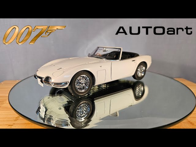 Most rare, expensive car in James Bond The Toyota 2000 GT (Autoart