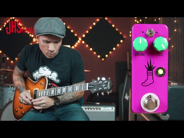 JHS Mini Foot Fuzz v2 pedal - demo by RJ Ronquillo - YouTube