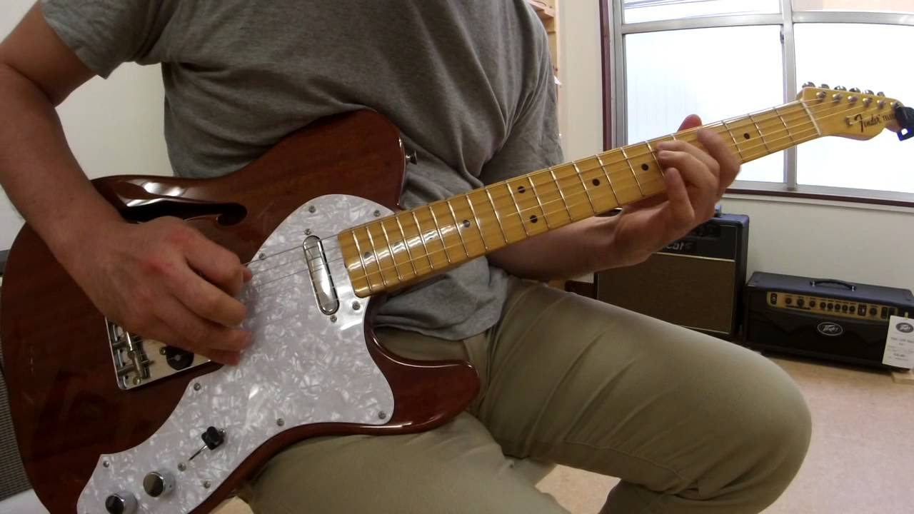 Fender Japan TN70/MAHO Crunch - YouTube