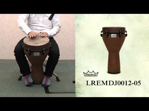 REMO Djembe 軽量ファイバージャンベ 10インチ 専用レンチ付属☆ REMO