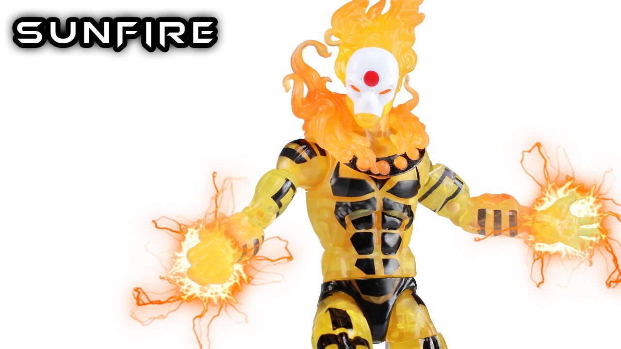 Marvel Legends SUNFIRE AoA Wave Action Figure Review - YouTube