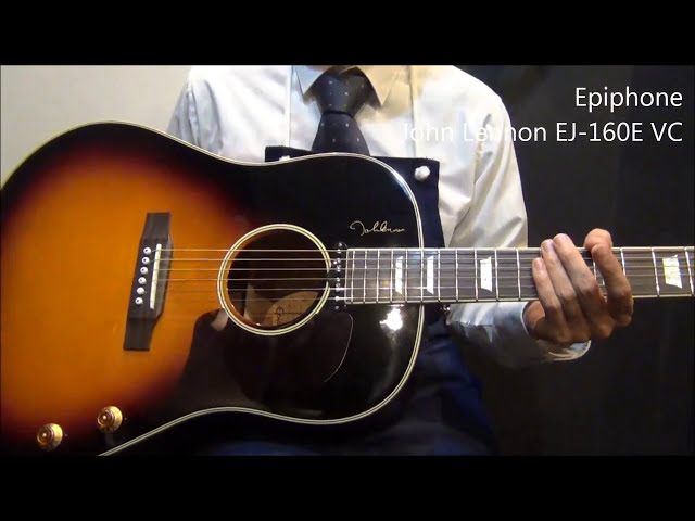 Epiphone John Lennon EJ-160E VC 限定版 Epiphone John Lennon EJ