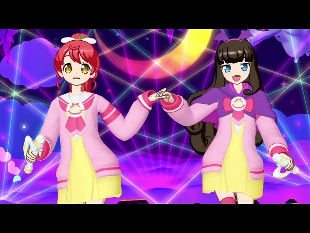 プリパラ プロモ ナイトメアイエローコーデ みちる あろま みかん