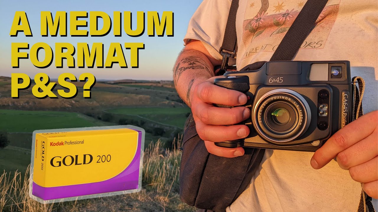 Shooting The Fuji GA645 With NEW Kodak Gold 120 Film - YouTube