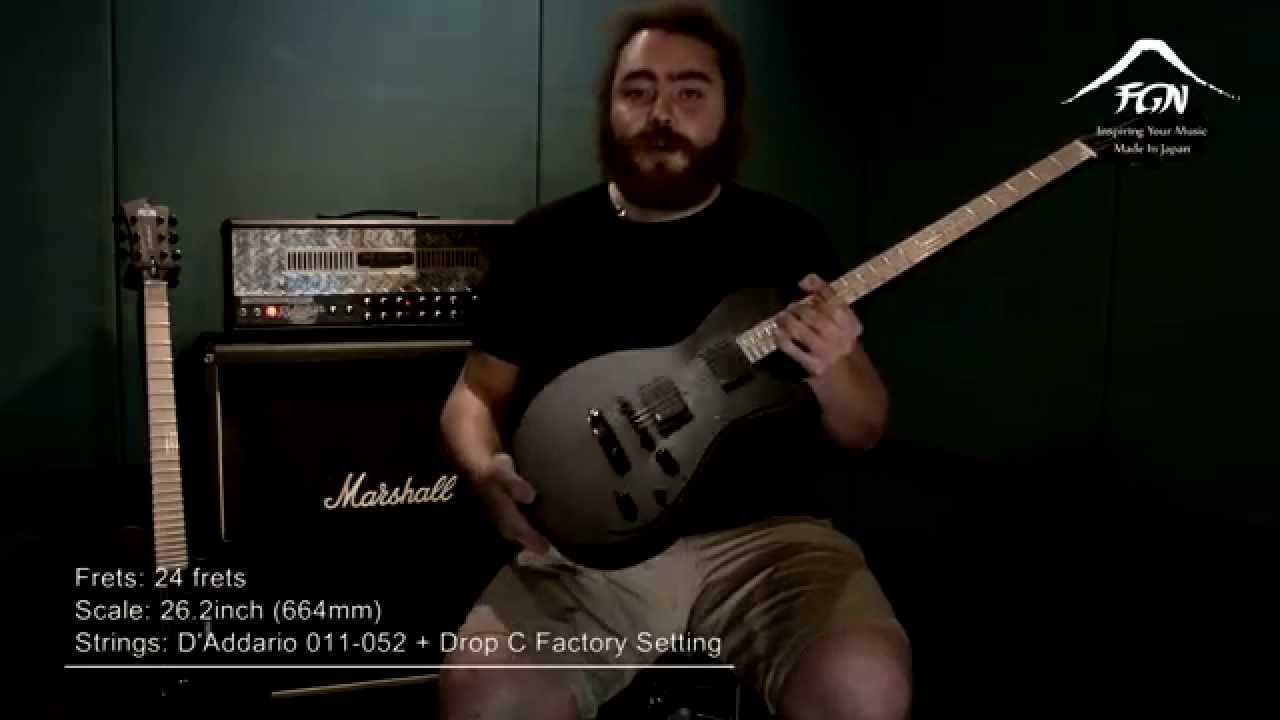 FGN Guitars Japan | JFL-FT-DE664-M Electric Guitar | Demo & Review
