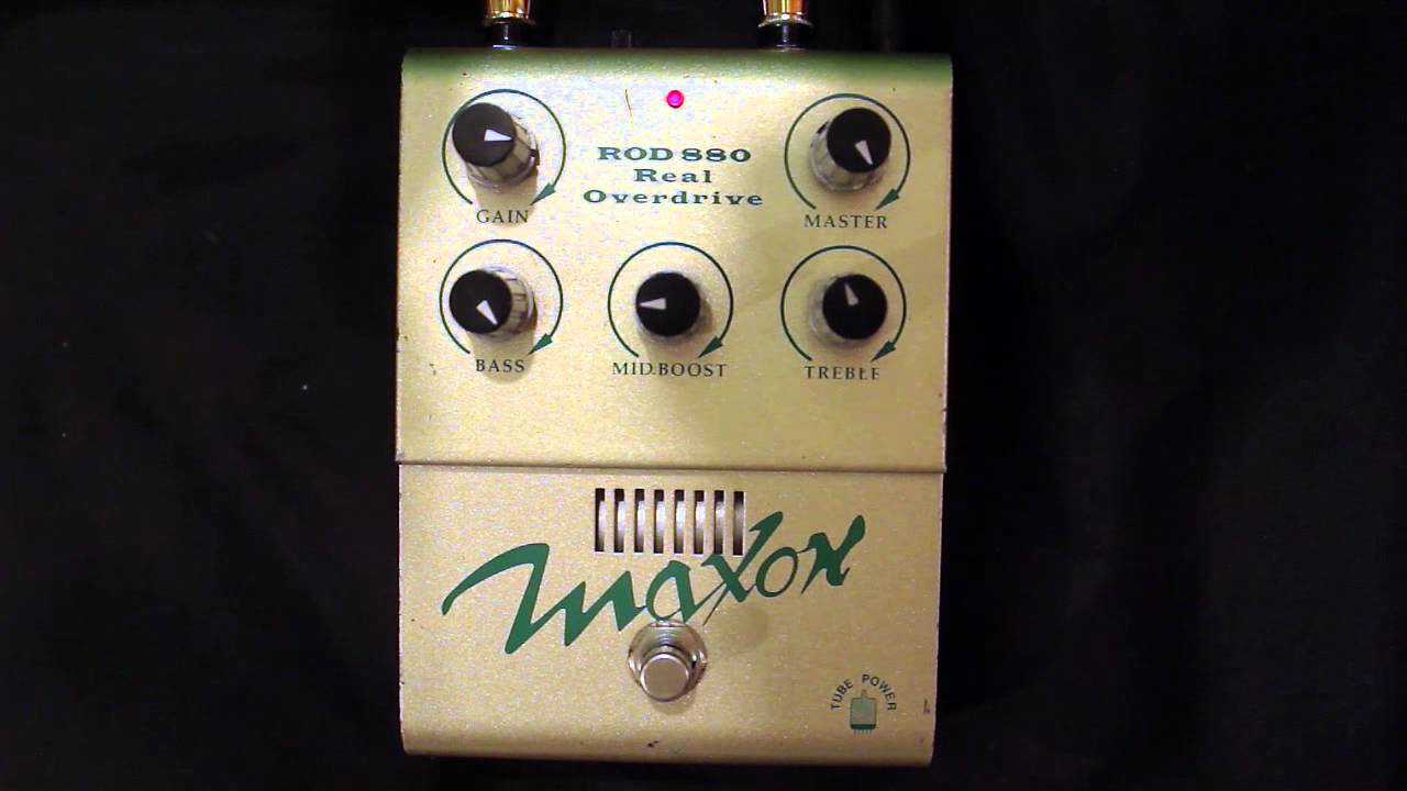 Maxon Real Overdrive ROD880 - Review - YouTube