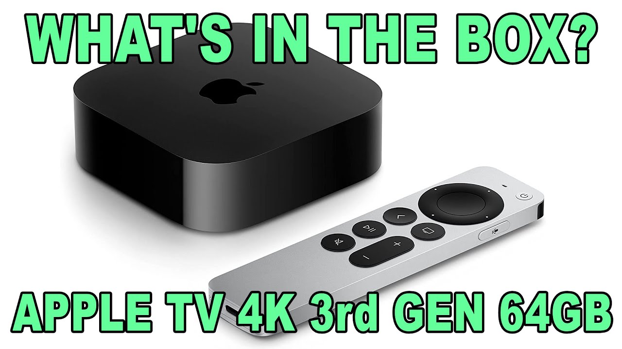 Apple tv 4k 第3世代 64GB WI-FIモデル A2737 【公式通販】