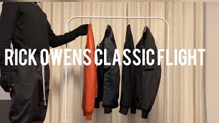 購入品紹介】Rick owens Classic flight4点ご紹介！ 美品 FOGACHINE