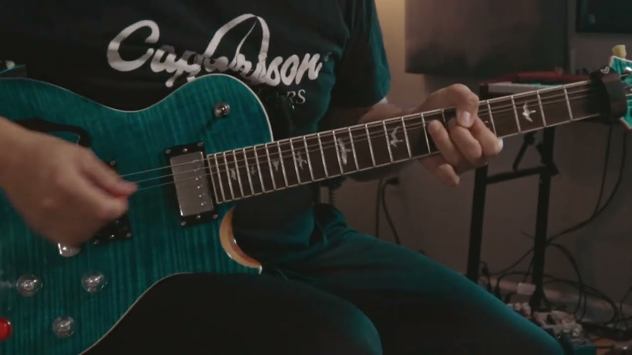 PRS SE Zach Myers -Demo (Heavily modded) - YouTube