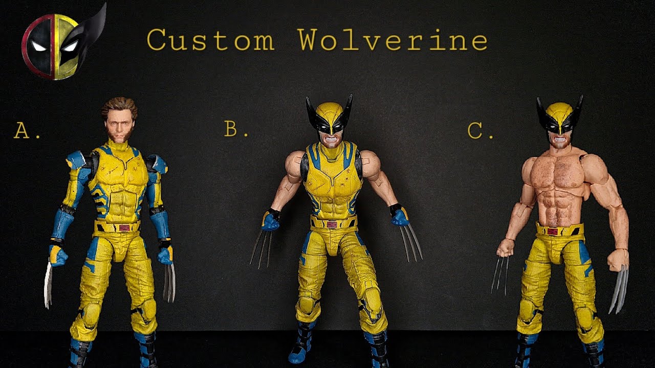 Custom Marvel Legends Wolverine from Deadpool and Wolverine - YouTube