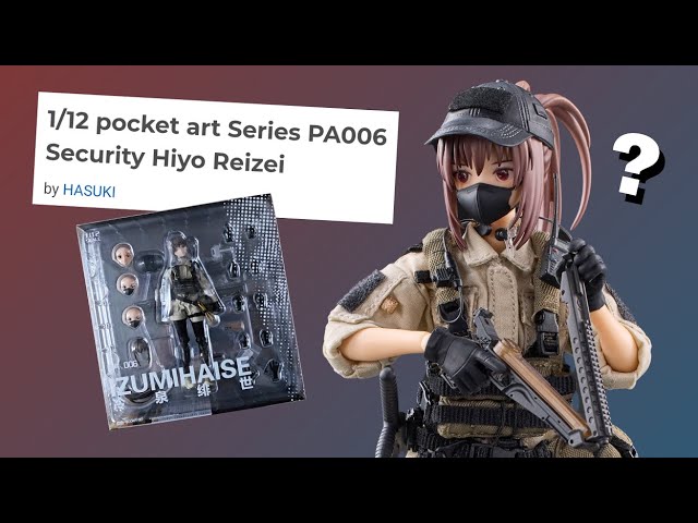 Chillin' w/ Hasuki PA006 Security Waifu // Action Figure Unboxing