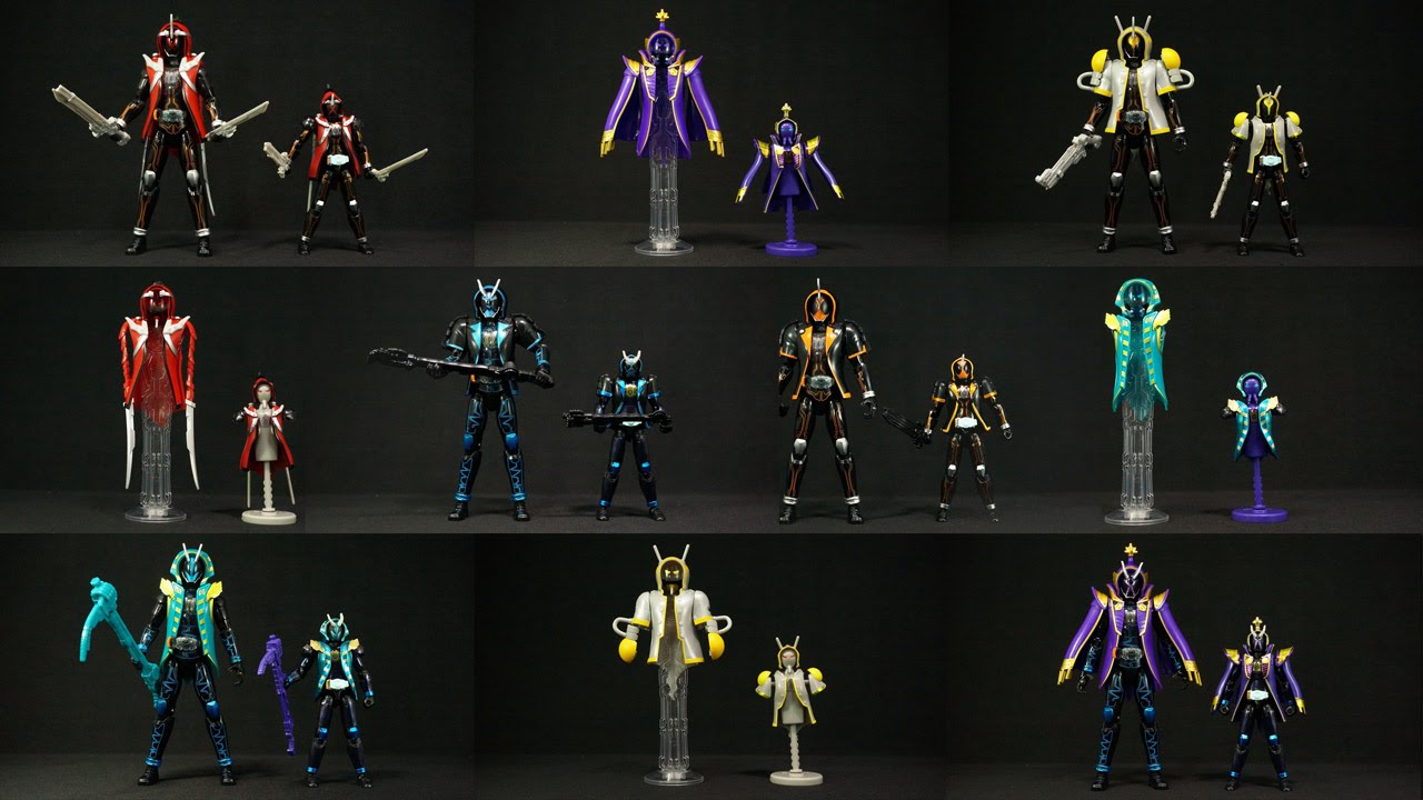 仮面ライダーゴースト ガンガンアクション魂 全15種 最終値下げ 仮面