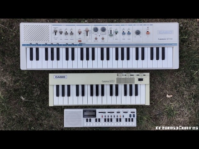 Casio MT-45, M-10 & VL-1 Casiotone improvisation/performance - YouTube
