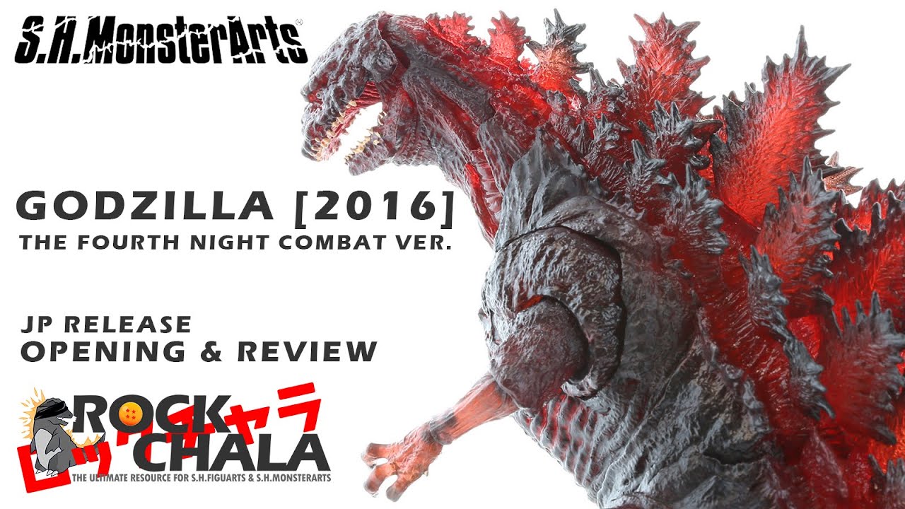 S.H Monsterarts Shin Godzilla The Fourth Night Combat Ver JP