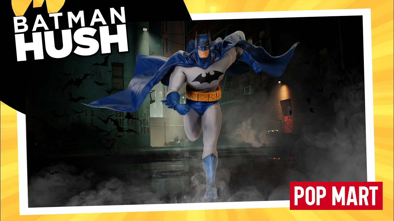 Batman HUSH Pop Mart GONG 1/12 Action Figure Review - YouTube