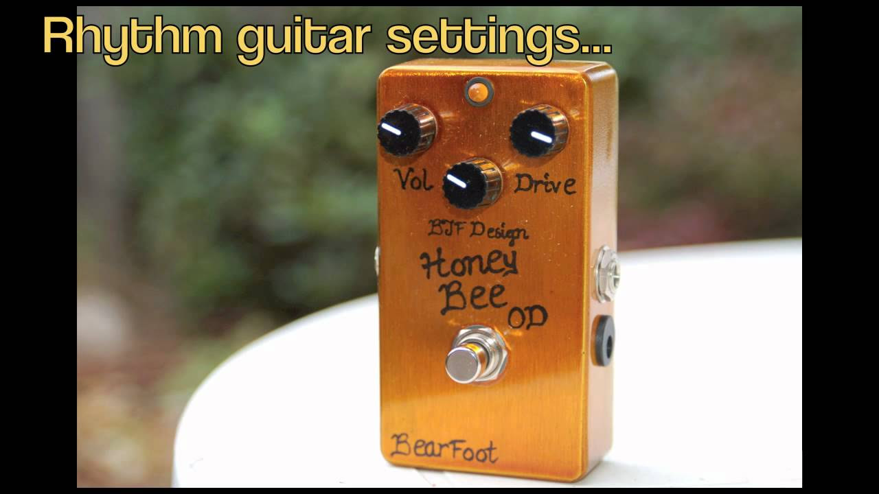 BearFoot Honey Bee OD ギターエフェクター BJFE Honey Bee OD【予約商品】
