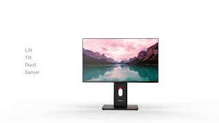 ThinkVision T24-40 23.8 inch Monitor | 64A4MARXUZ | Lenovo US