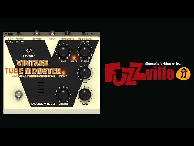 Behringer Vintage Tube Monster VT999 - YouTube
