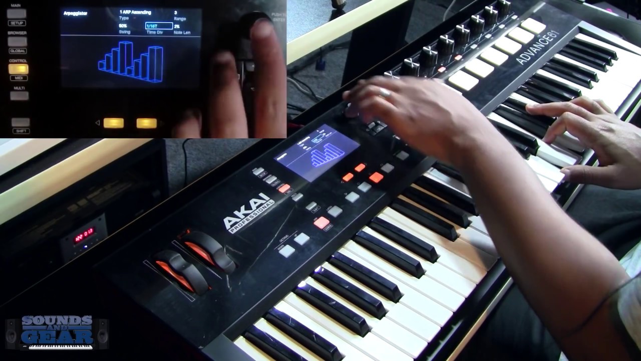 Review: Akai Advance 61 Keyboard Controller - SoundsAndGear.com