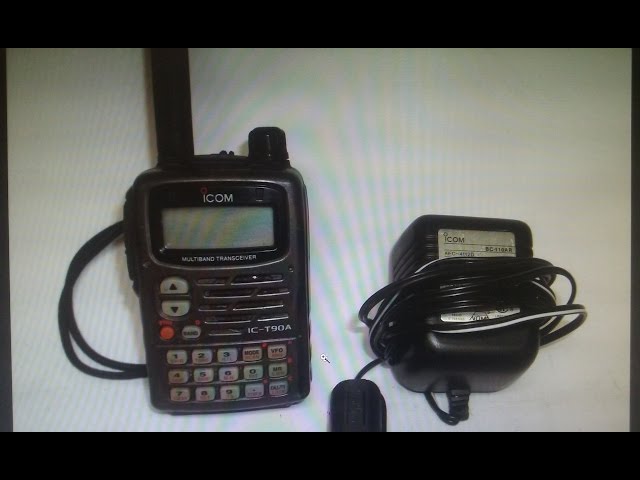 Used Icom IC-T90A from R&L Electronics from Unboxing to Use - YouTube